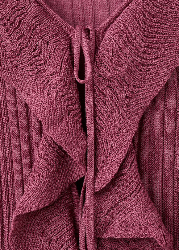 MANGO VOLANTES 37041384-77 MANGO WOMEN SWEATER