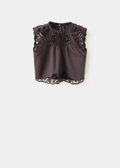 MANGO BUBA 37041386-30 MANGO WOMEN TOP