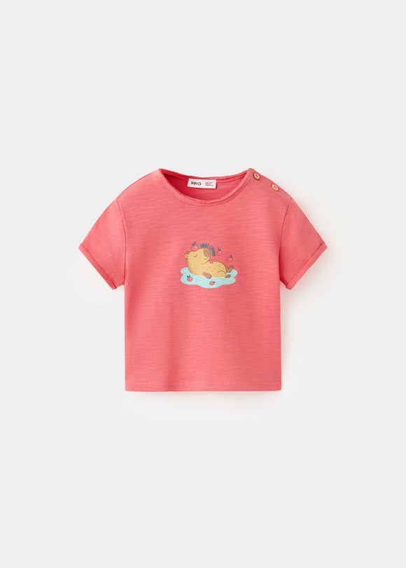 MANGO CAPY 37041406-70 MANGO NEWBORN T-SHIRT
