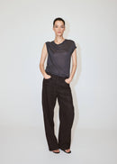 MANGO VERMUT 37041438-32 MANGO WOMEN TROUSER-2