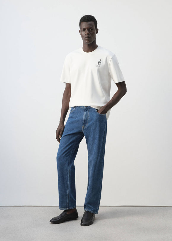 MANGO CUBA 37041466-01 MANGO MAN T-SHIRT SHORT SLEEVE