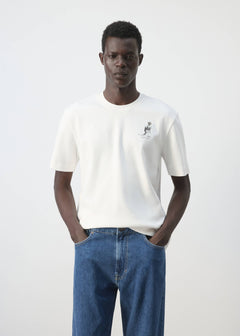 MANGO CUBA 37041466-01 MANGO MAN T-SHIRT SHORT SLEEVE