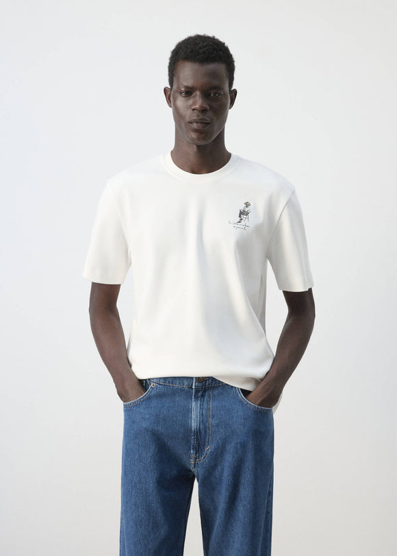 MANGO CUBA 37041466-01 MANGO MAN T-SHIRT SHORT SLEEVE