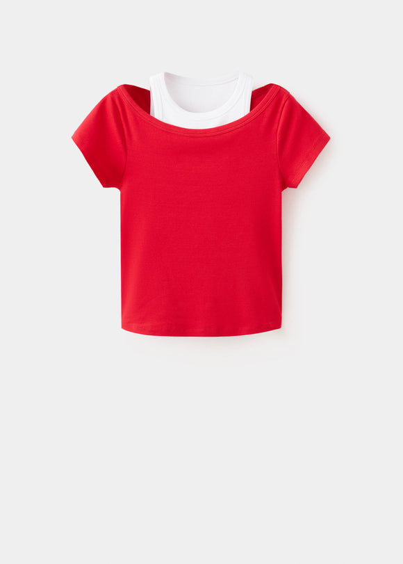 MANGO DAIQUIRI 37041496-70 MANGO WOMEN T-SHIRT