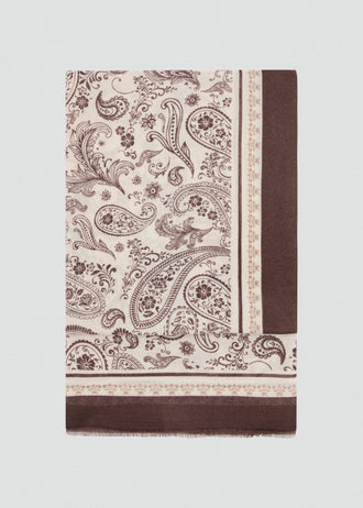 MANGO PAISLEY 37042536-32 MANGO WOMEN SCARF