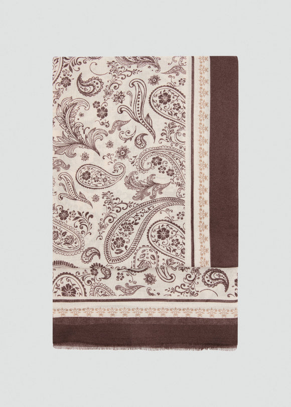 MANGO PAISLEY 37042536-32 MANGO WOMEN SCARF
