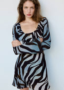 MANGO 37042560-52 MANGO WOMEN DRESS-4