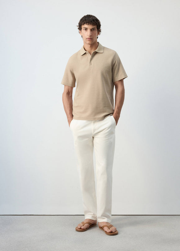 MANGO ALGARVEP 37042898-08 MANGO MEN POLO T-SHIRT
