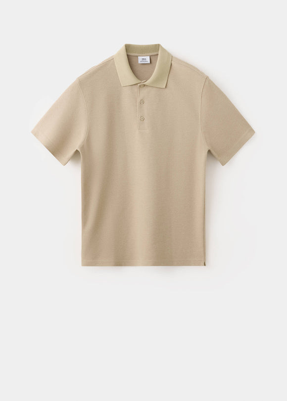 MANGO ALGARVEP 37042898-08 MANGO MEN POLO T-SHIRT