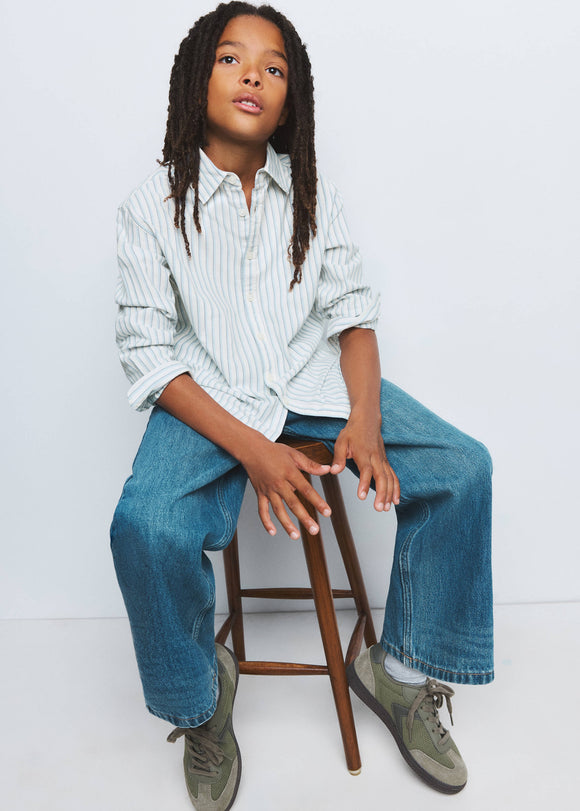 MANGO FUNGUS 37042903-52 KIDS BOY SHIRT LONG SLEEVE