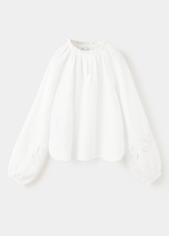 MANGO 37043315-01 MANGO KIDS GIRL BLOUSE