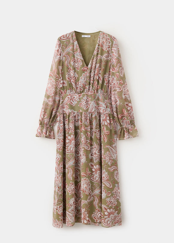 MANGO FLOWY1 37044114-43 MANGO WOMEN DRESS