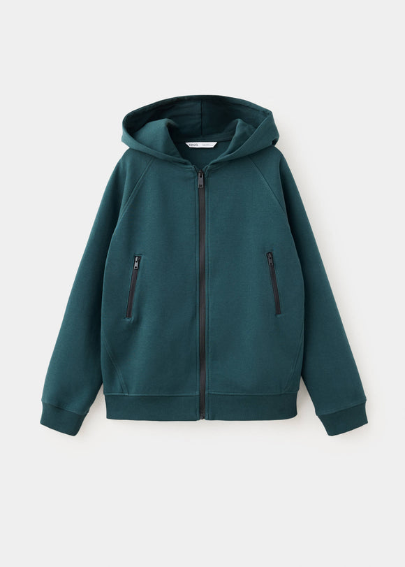 MANGO ZIPSETC 37044428-49 KIDS BOY SWEATSHIRT