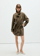 MANGO MONA 37044788-37 MANGO WOMEN TRENCH COAT-2
