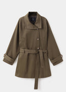 MANGO MONA 37044788-37 MANGO WOMEN TRENCH COAT-3