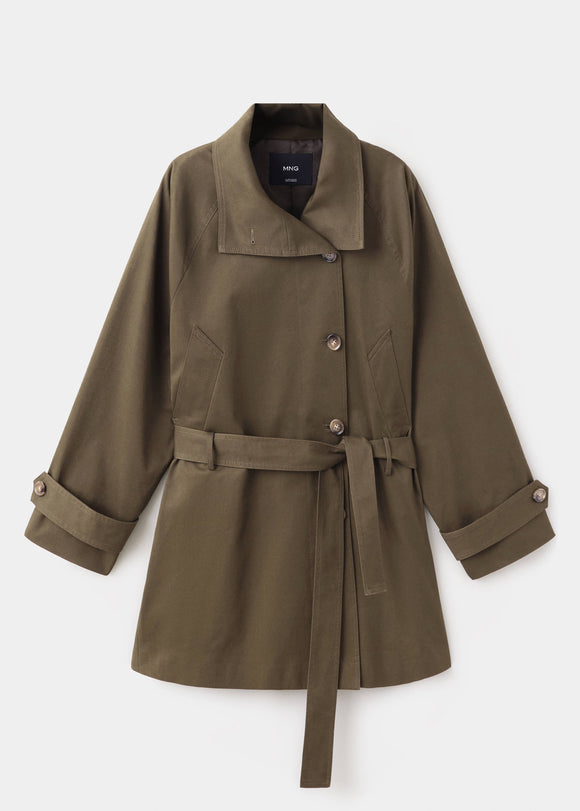 MANGO MONA 37044788-37 MANGO WOMEN TRENCH COAT