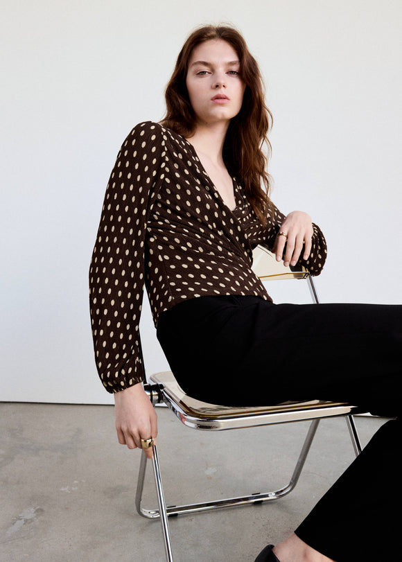 MANGO TOPI 37046013-30 WOMEN BLOUSE