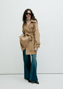 MANGO TATAM 37046353-08 WOMEN TRENCH COAT-2