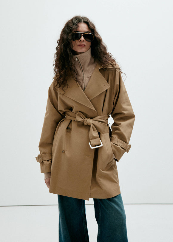 MANGO TATAM 37046353-08 WOMEN TRENCH COAT