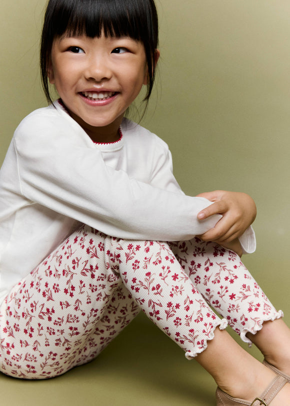 MANGO BLOOMSET 37046744-02 KIDS BABY GIRL LEGGINGS