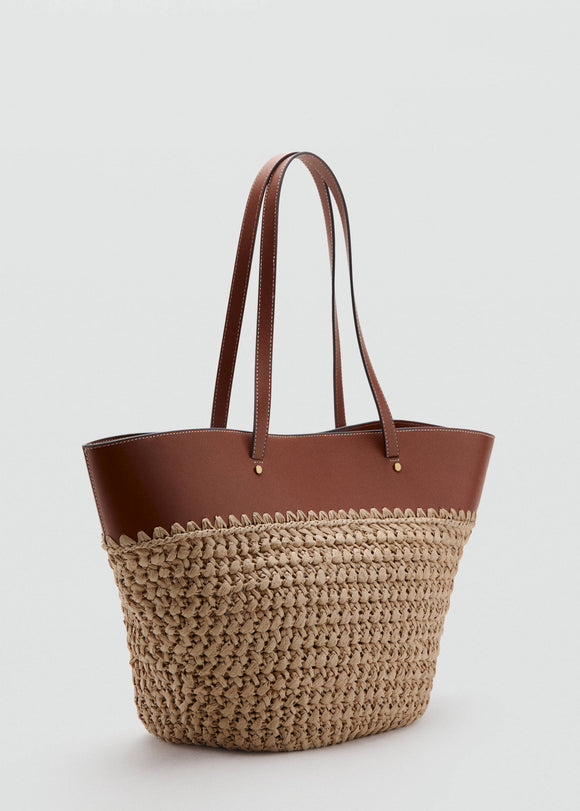 MANGO PAROS 37051326-CU MANGO WOMEN SHOULDER BAG