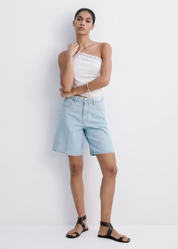 MANGO 37052527-TC MANGO WOMEN SHORT