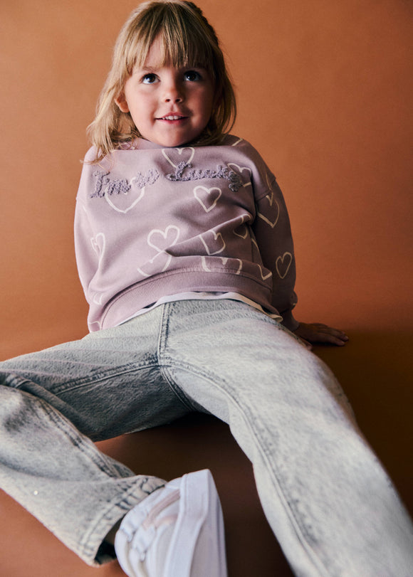 MANGO HEART 37053314-61 KIDS BABY GIRL SWEATSHIRT