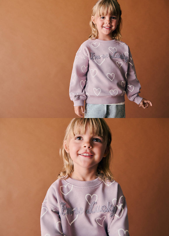 MANGO HEART 37053314-61 KIDS BABY GIRL SWEATSHIRT