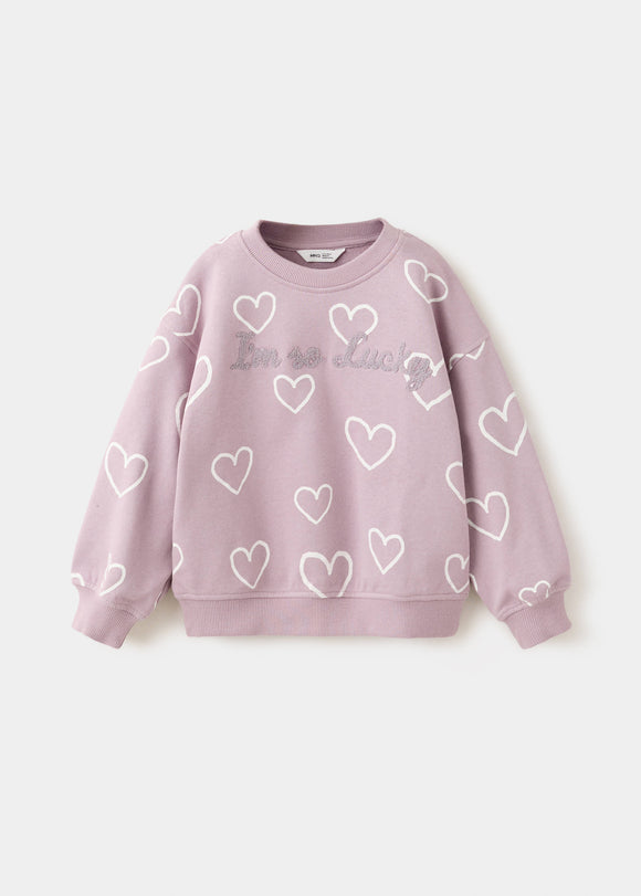 MANGO HEART 37053314-61 KIDS BABY GIRL SWEATSHIRT