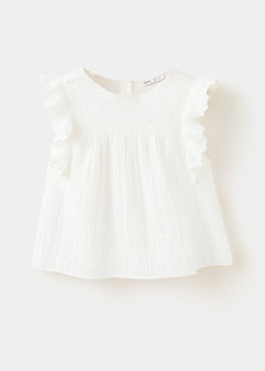 MANGO GERANIO 37053882-01 MANGO KIDS GIRL BLOUSE