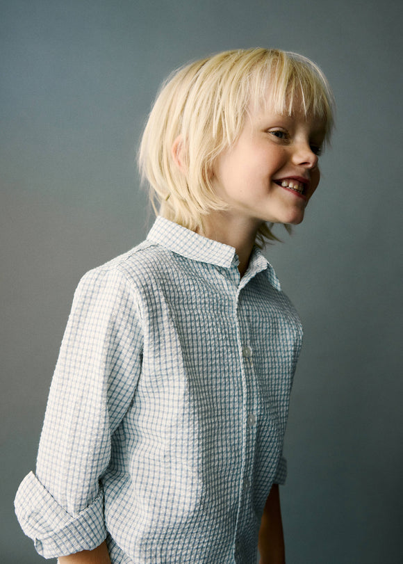 MANGO SOLEBB 37053895-02 KIDS BABY BOY SHIRT