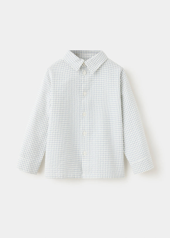 MANGO SOLEBB 37053895-02 KIDS BABY BOY SHIRT