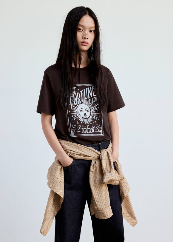 MANGO ILUSTRA3 37054073-32 MANGO WOMEN T-SHIRT