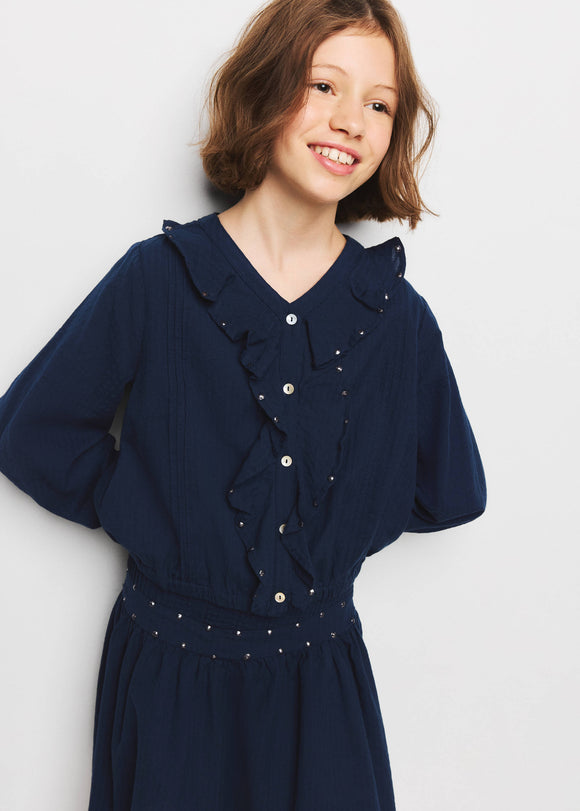 MANGO BRITSET 37054789-56 KIDS GIRL SHIRT