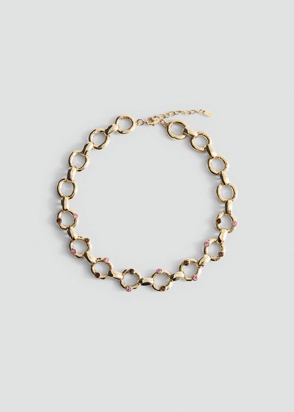 MANGO SIMONE 37056008-OR WOMEN NECKLACE