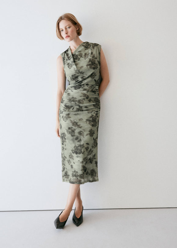 MANGO RING 37056012-43 WOMEN DRESS