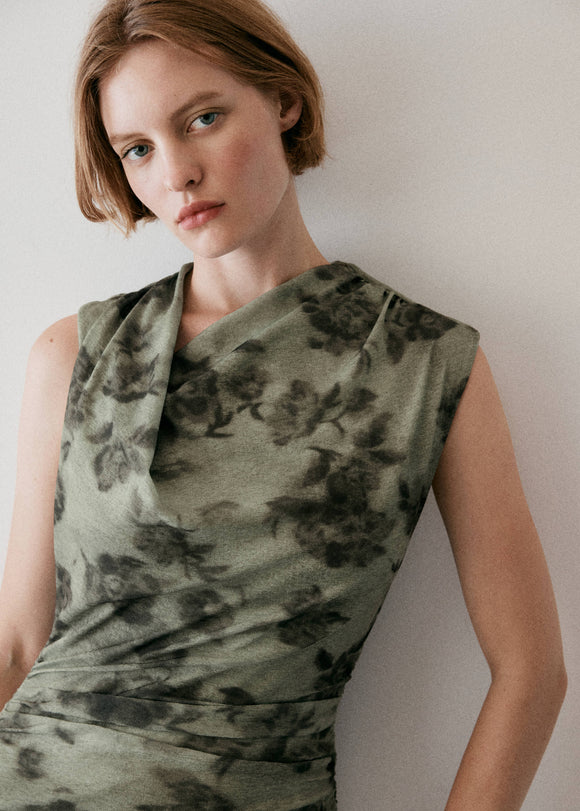 MANGO RING 37056012-43 WOMEN DRESS