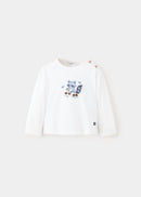 MANGO ION 37056338-02 KIDS NEW BORN BABY T-SHIRT-1