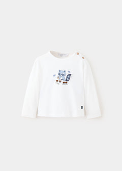 MANGO ION 37056338-02 KIDS NEW BORN BABY T-SHIRT