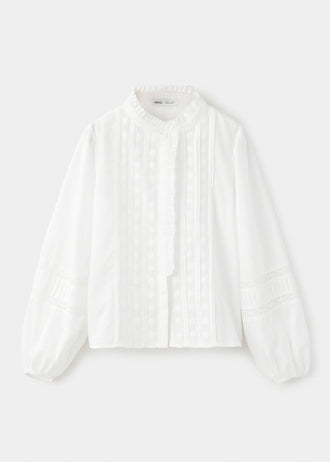 MANGO TEIDE 37056349-02 KIDS GIRL SHIRT