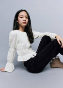 MANGO WINTER 37057136-01 KIDS GIRL SHIRT LONG SLEEVE-4