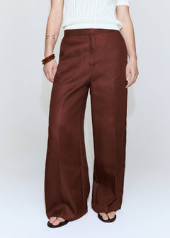 MANGO FLUID 37061348-28 MANGO WOMEN TROUSER