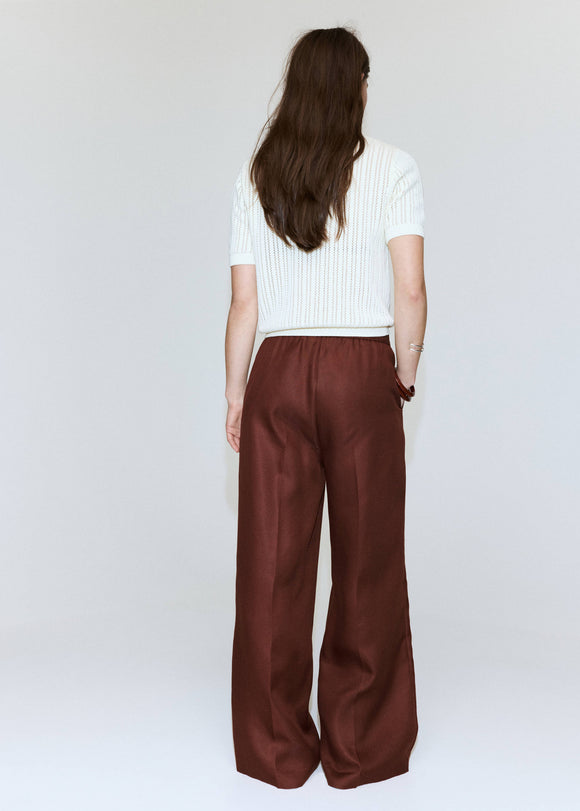 MANGO FLUID 37061348-28 MANGO WOMEN TROUSER