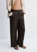 MANGO FLUID 37061348-32 MANGO WOMEN TROUSER-1