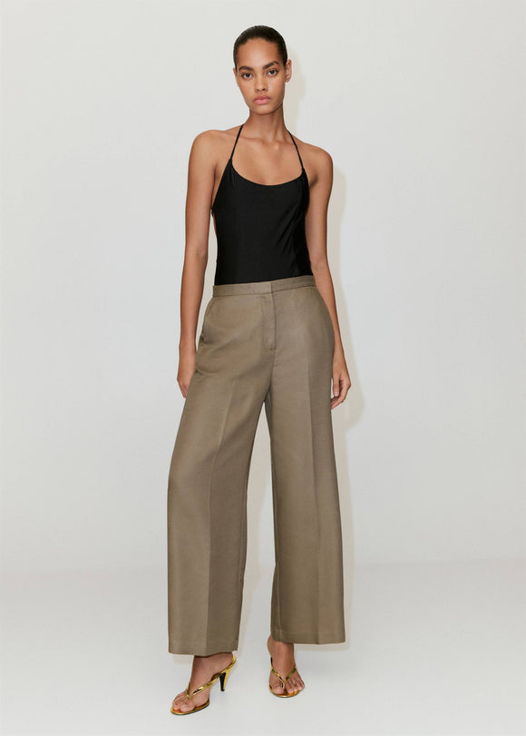 MANGO FLUID 37061348-37 MANGO WOMEN TROUSER