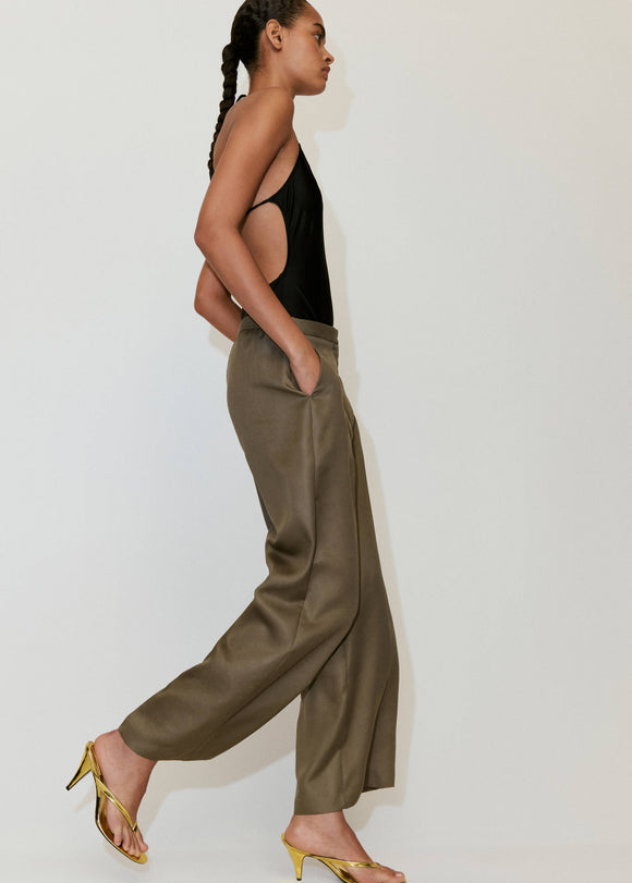 MANGO FLUID 37061348-37 MANGO WOMEN TROUSER