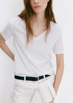 MANGO CHALSPI 37061351-01 MANGO WOMEN T-SHIRT SHORT SLEEVE