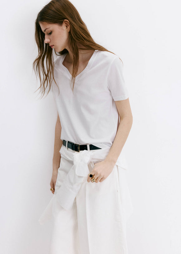 MANGO CHALSPI 37061351-01 MANGO WOMEN T-SHIRT SHORT SLEEVE