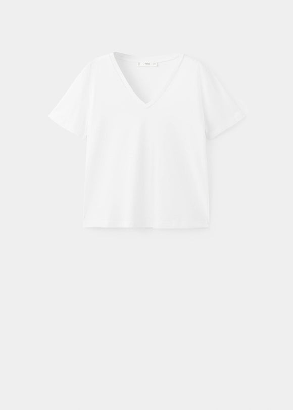 MANGO CHALSPI 37061351-01 MANGO WOMEN T-SHIRT SHORT SLEEVE