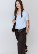 MANGO CHALSPI 37061351-50 MANGO WOMEN T-SHIRT-1